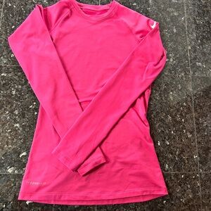 Nike Pro Combat Fitted XS therma fit long sleeve with thumbholes